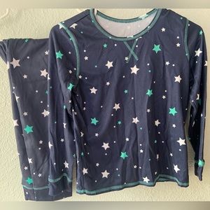 Girls long pajama set